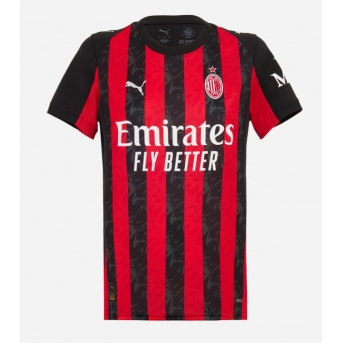 Billige Fotballdrakt AC Milan Replika Hjemmedrakt Dame 2025-26 Kortermet